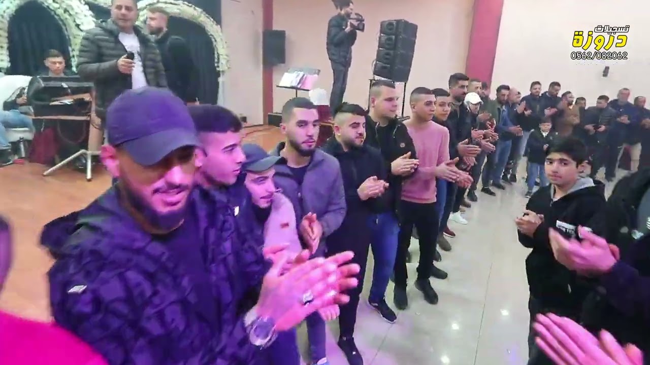 اطول صف سحجة في نابلس 💥  - العريس رجا حوراني والفنان علاء الجلاد