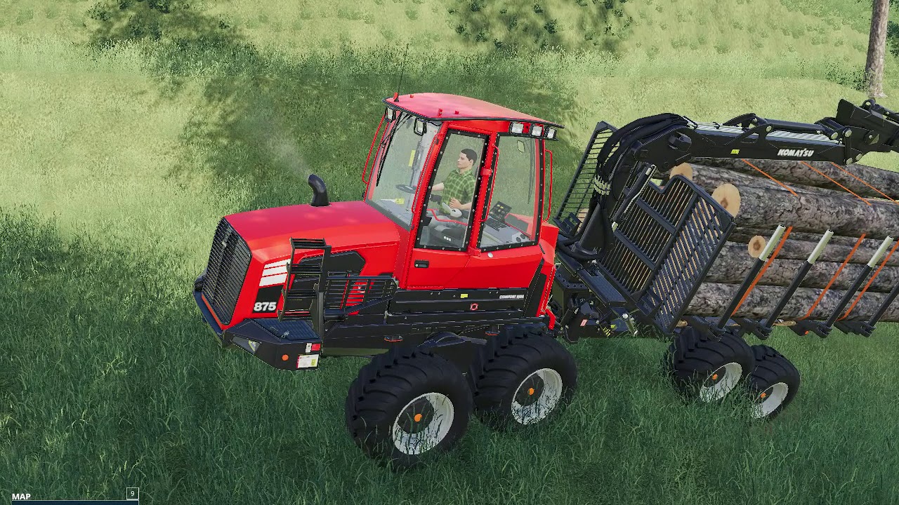 FS19 - Lumber, manual cutting mod