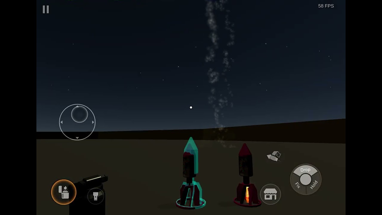 Feuerwerk Simulator zwei 