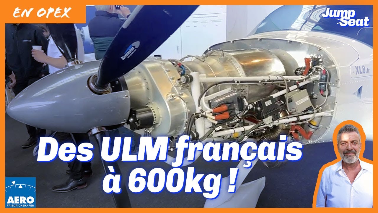L'ULM Français à 600kg ? #jumpseat à @aero.friedrichshafen
