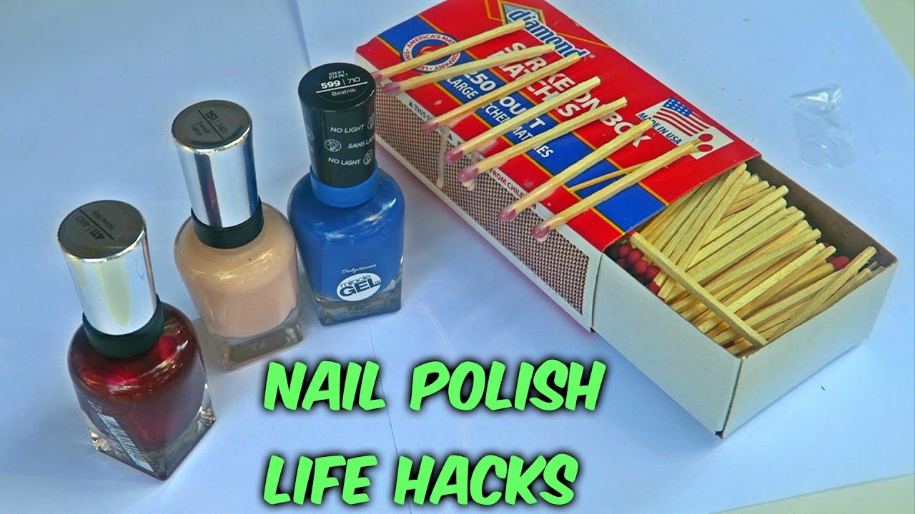 6 Nail Polish Life Hacks
