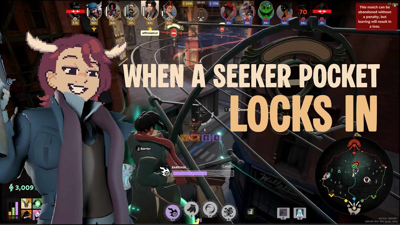 When A Seeker Pocket Locks IN | Deadlock Gameplay Clips