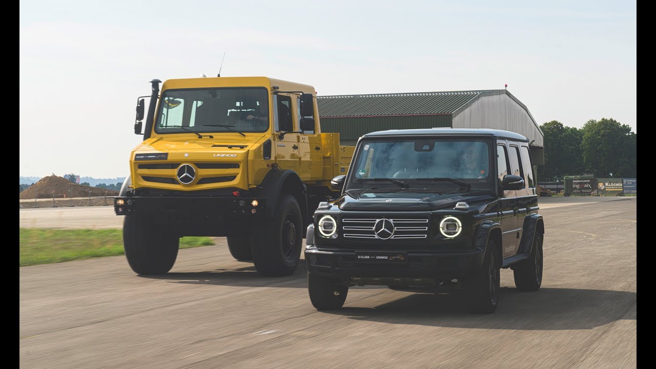 Mercedes G-Class meets the Unimog