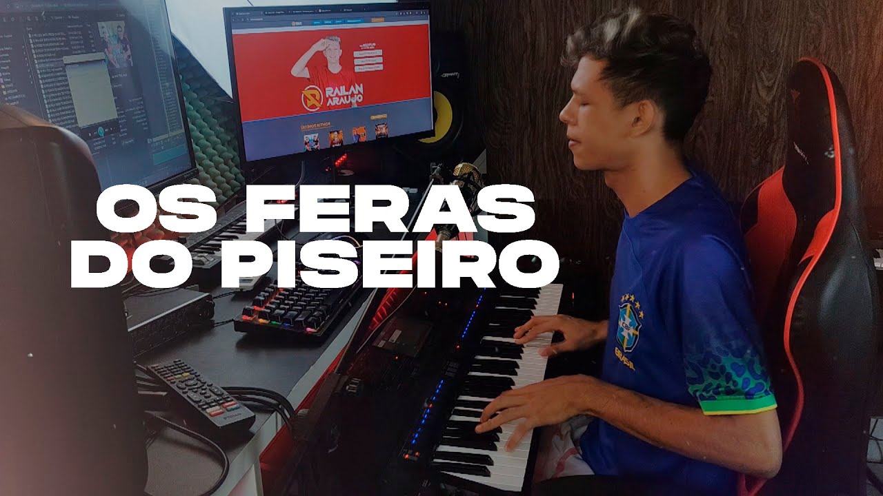 🎹 RITMO OS FERAS DO PISEIRO - V7.5 Ritmos - By RAILAN 🇧🇷