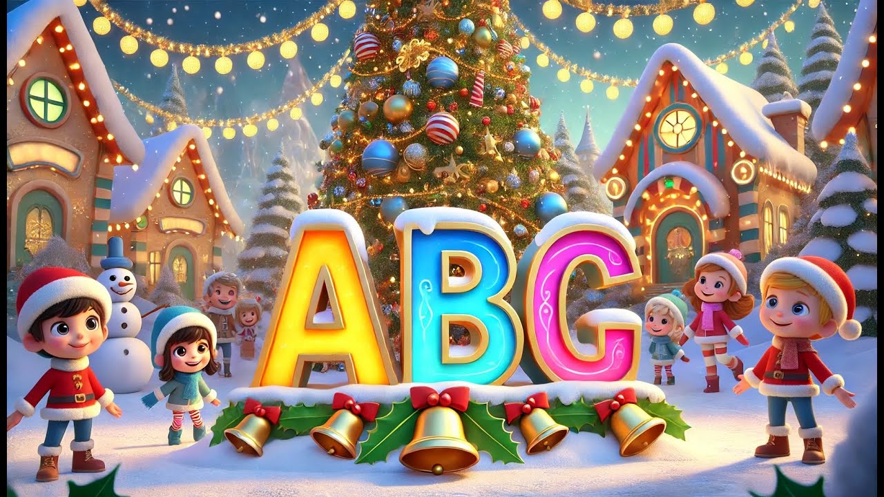 🎄Alphabet Song with Christmas Twist | Learn ABCs with Holiday Cheer 🎅