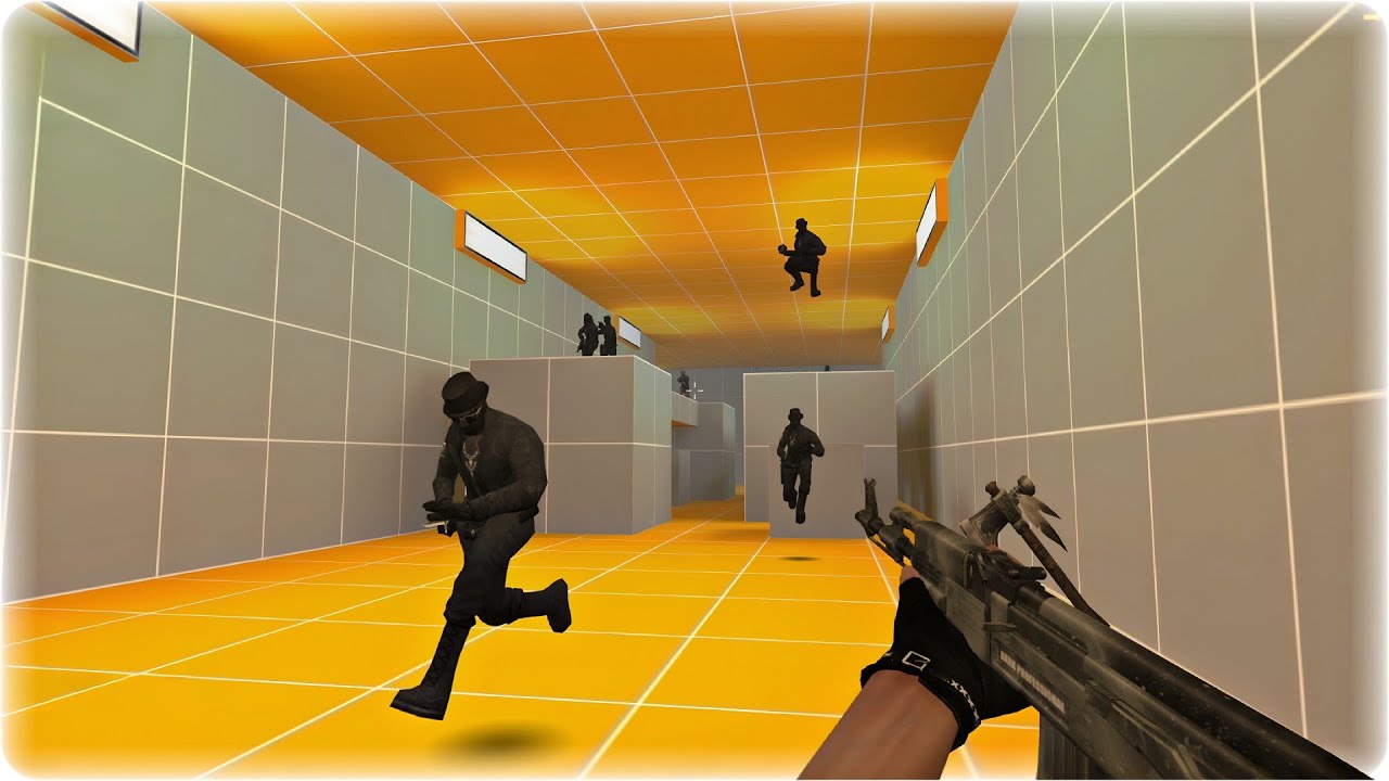 Counter-Strike : Zombie Escape Mod Server Dark Professional | #gameplay | ze_development