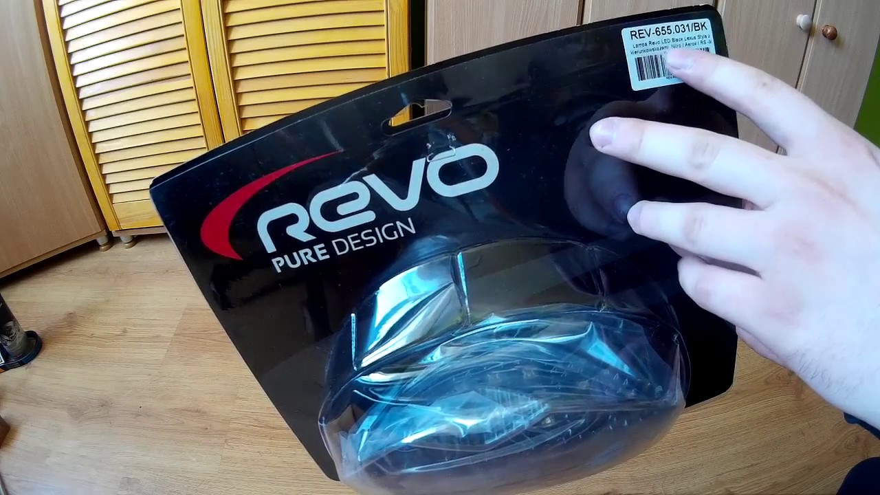 #2 Unboxing i Recenzja   Lampa Revo Lexus Black z kierunkami Yamaha Aerox