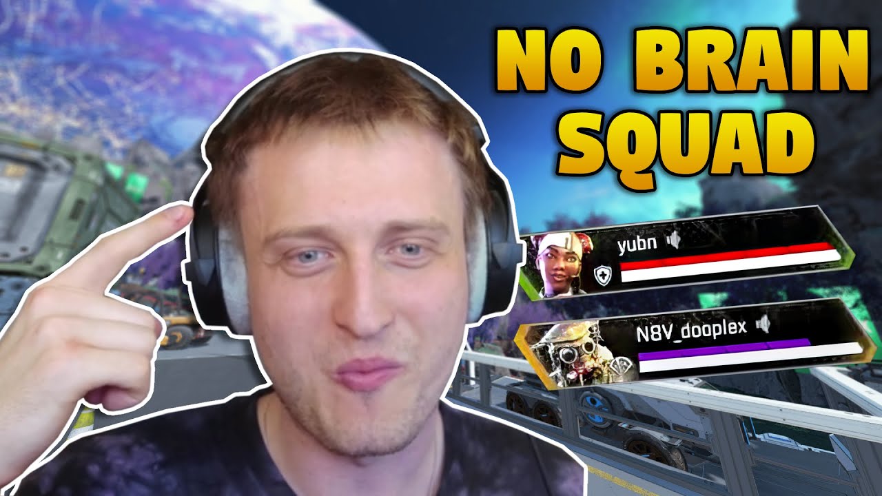 THE FUNNIEST SQUAD IN APEX RANKED