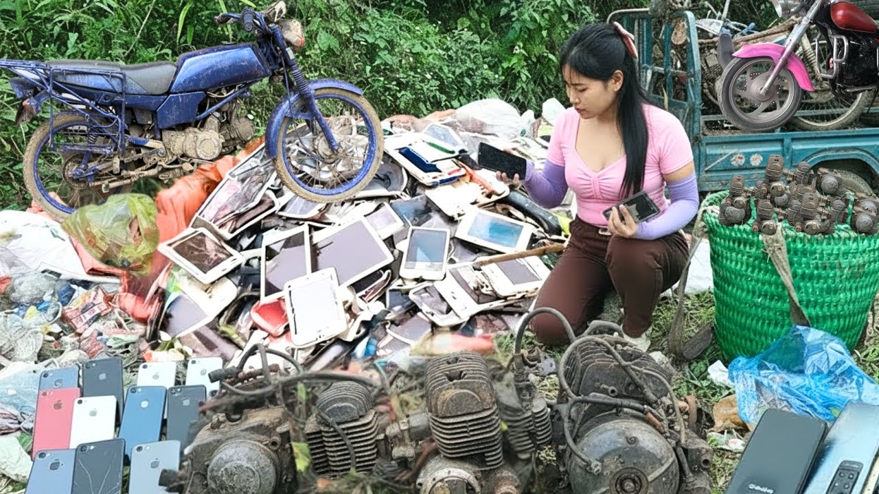 No One Believed It Possible | Genius Girl Revives a Motorcycle Engine Dumped in a Landfill