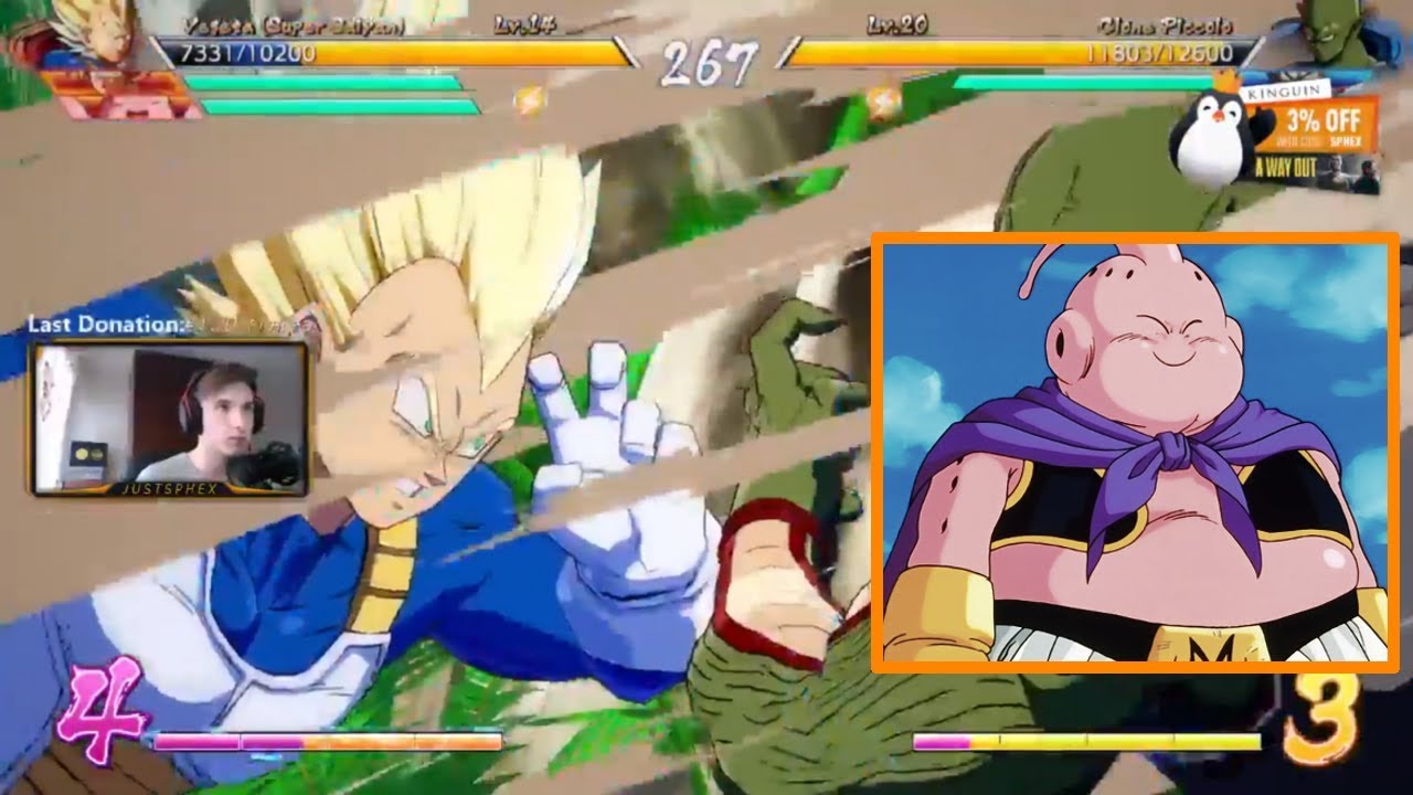 MAJIN BUU YRA PER DAUG STIPRUS DRAGON BALL ŽAIDIME [Stream Momentai]