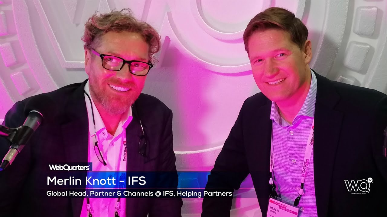 Merlin Knott - Global Head, Partner & Channels - IFS, talks to WQTV