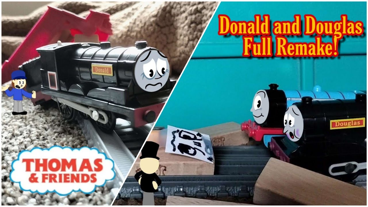 Thomas and Friends | Donald and Douglas (US) Remake! | Trackmaster, TOMY