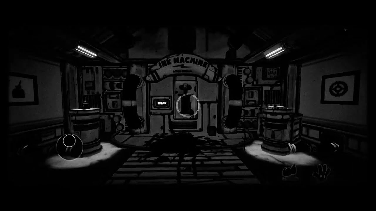 Bendy & The Ink Machine | Black & White 2K Gameplay | Dark Horror | The Ink Demon Chapter 1 Ending 😈
