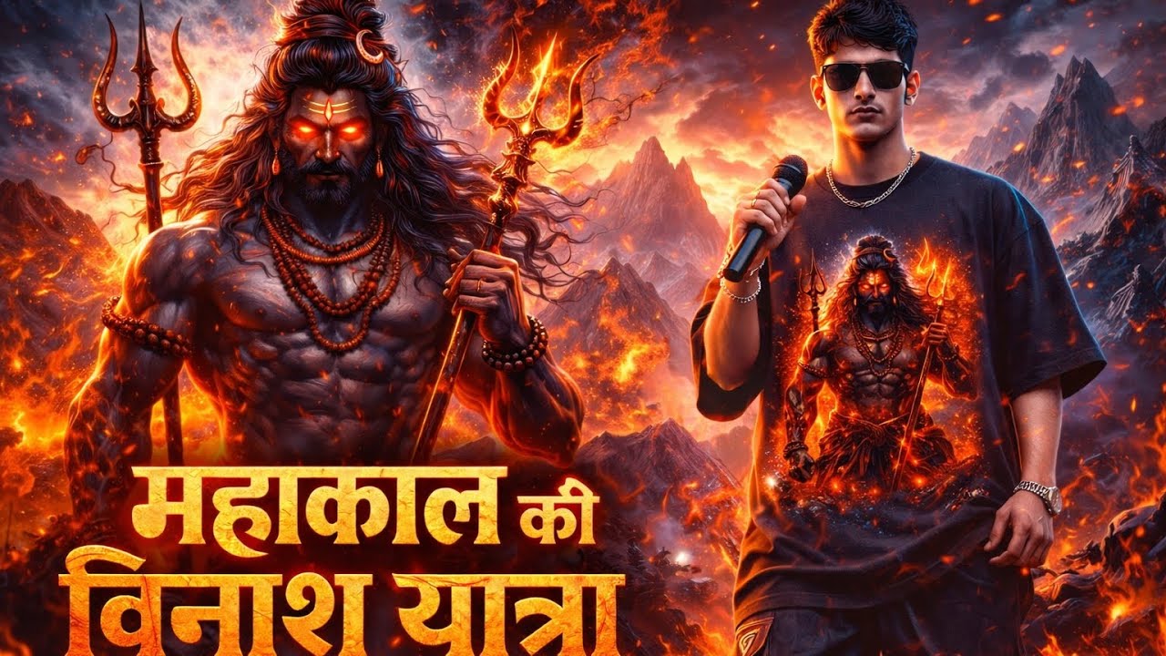 MAHAKAL KI VINASH YATRA 🔥 Shiv Bhakt Attitude Rap 2026 | Har Har Mahadev | Rudra Roop Dark Trap Song