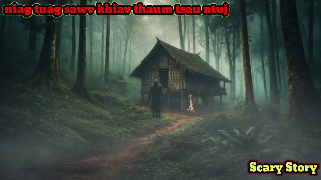 Niag tuag sawv ua dab khiav txau ntsai - Scary Story