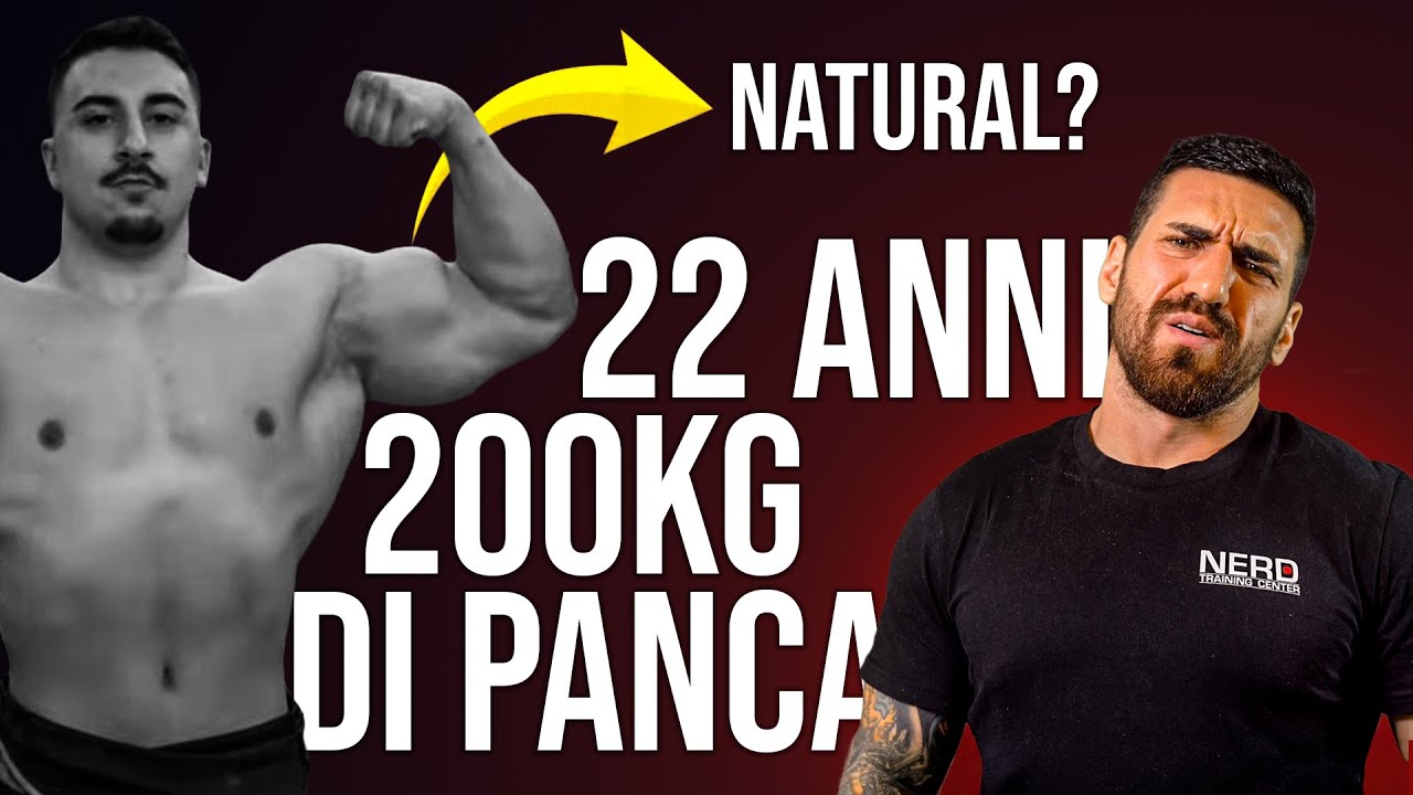 Il powerlifter più grosso d’Italia è davvero Natural?