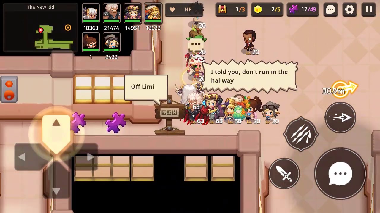 Guardian Tales: 21 Kanterbury Street Stage 1 The New Kid 100%