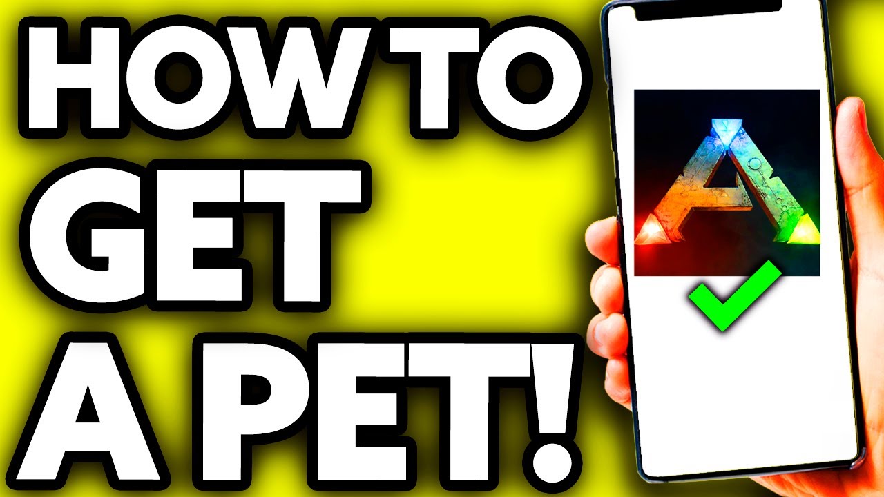 How To Get a Pet in ARK Survival Evolved Mobile [EASY!]