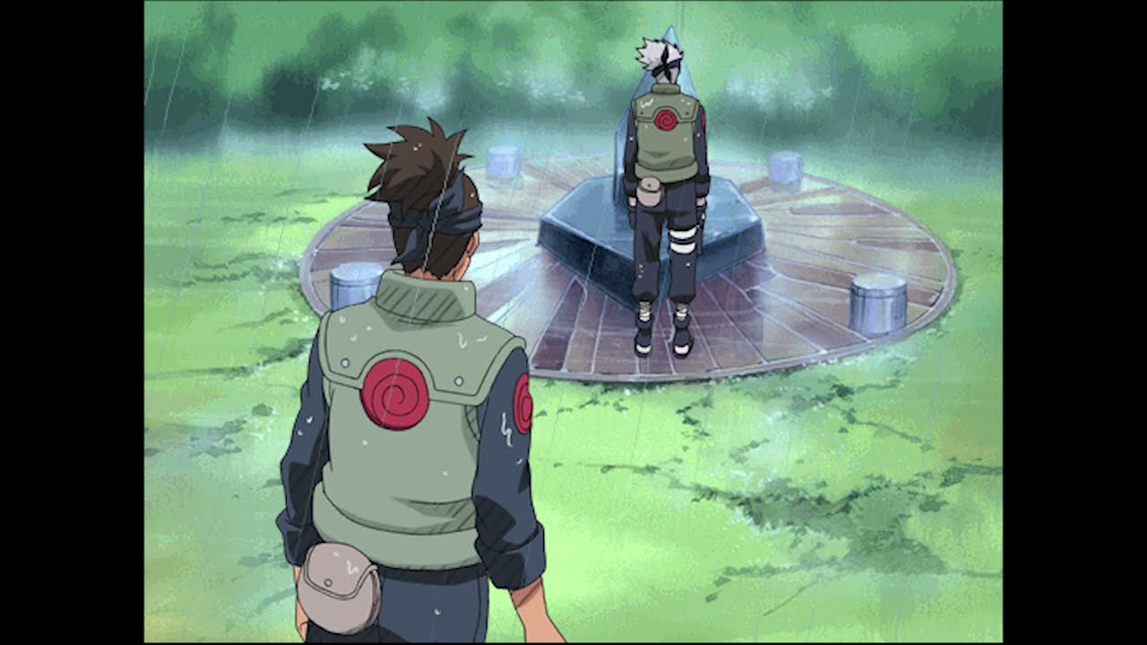 Naruto Ultimate Ninja 1 OST Kakashi Hatake Saga Slowed+Reverb+Rain