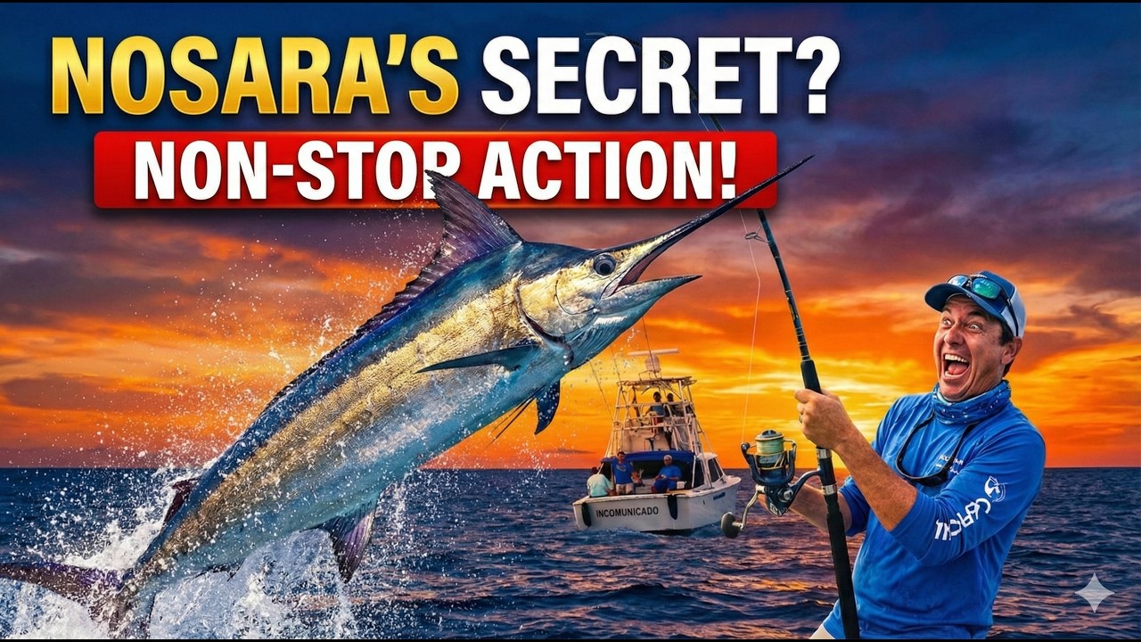 Рыбалка Хуана Моры в Носаре, Коста-Рика – невероятный клев марлина!