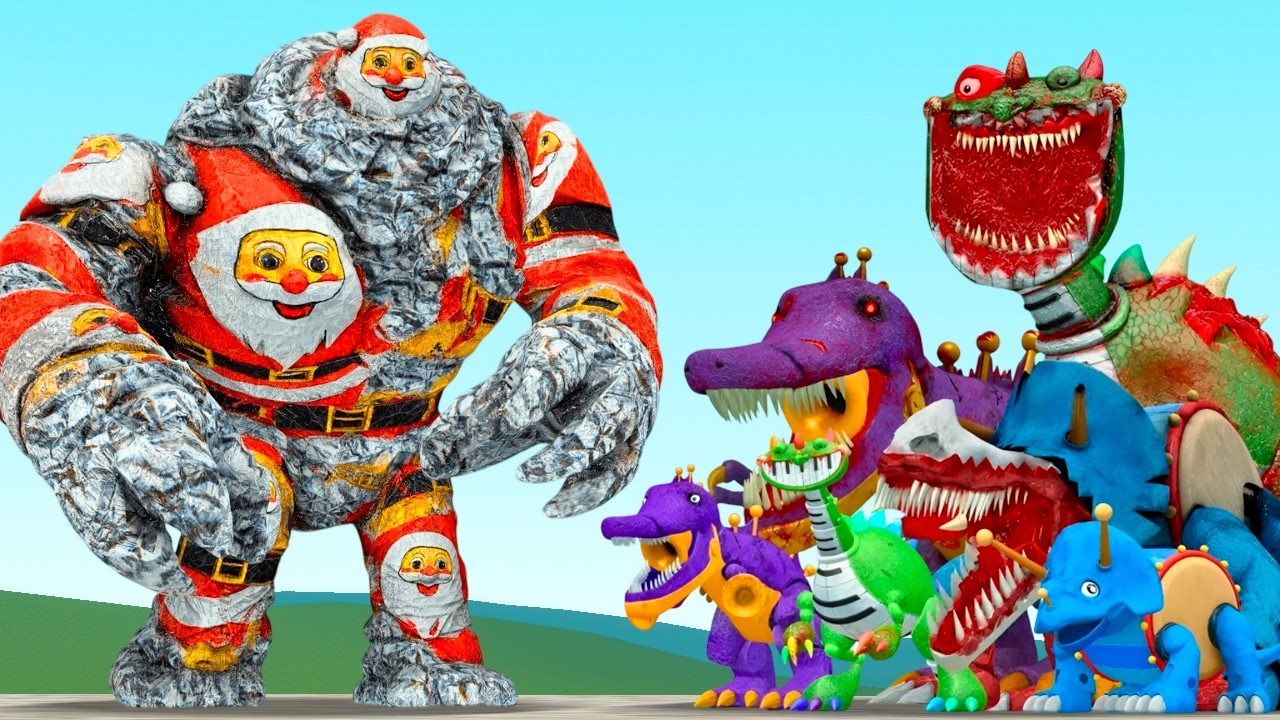 NEW GOO GOO GAGA TITAN BOSS VS POPPY PLAYTIME FAMILY In Garry's Mod!