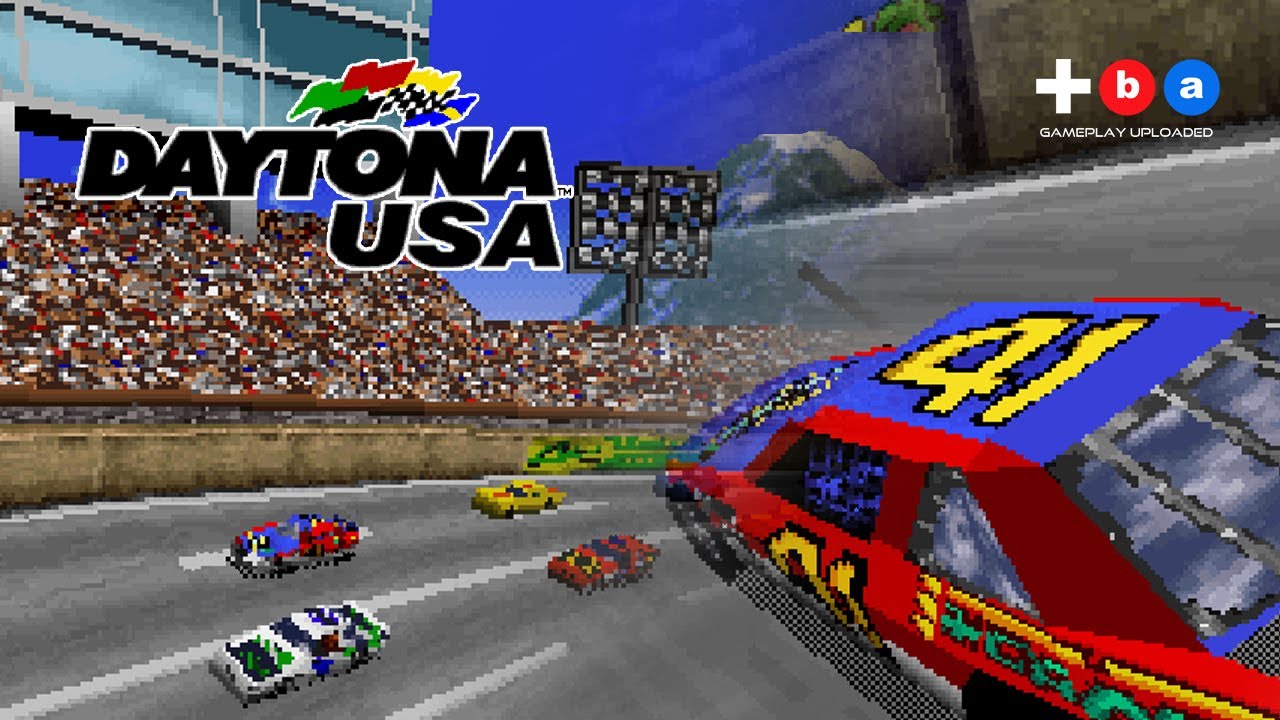 Daytona USA / デイトナ (1994) Sega Saturn Arcade Mode [TAS]