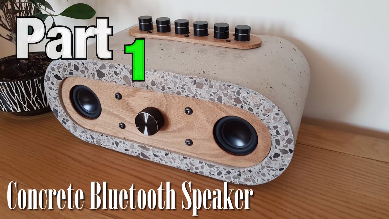 Concrete Bluetooth Speaker Build Part 1