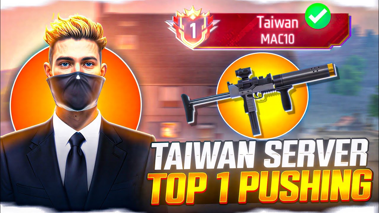 Pushing MAC10 Top 1 Title In Taiwan Server ☠️ solo weapon glory push tricks #riktogamingyt 