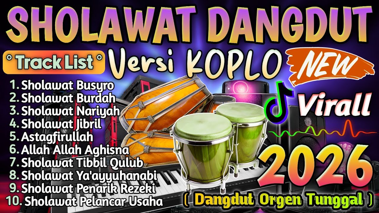 KOLEKSI SHOLAWAT MERDU RAMADHAN MENYAMBUT IDUL FITRI  2026 | SHOLAWAT JIBRIL PENARIK REZEKI MUSTAJAB