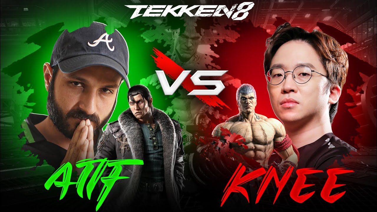 Another Set Against Knee - Atif (Dragunov) VS Knee (Bryan) - #tekken8