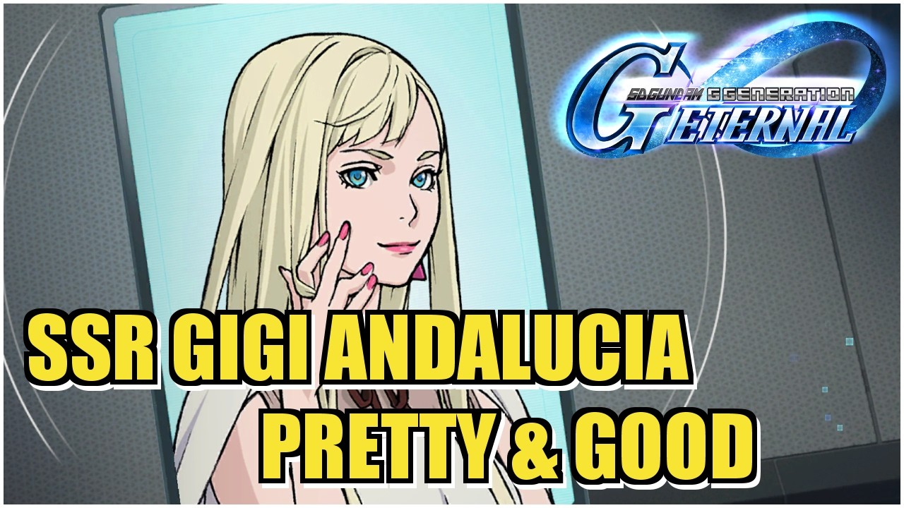 [G Generation ETERNAL] I didn't Expect SSR Gigi Andalucia to be Good