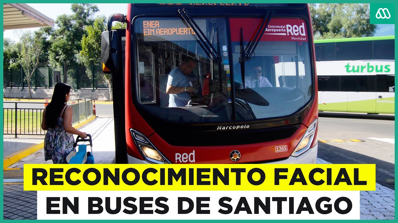 Reconocimiento facial en buses: El nuevo plan para transporte público en Santiago
