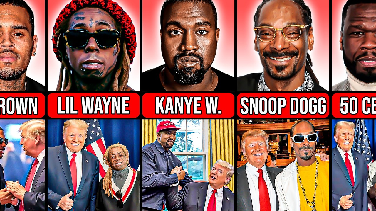 Rappers And Celebrities Who Support Donald Trump