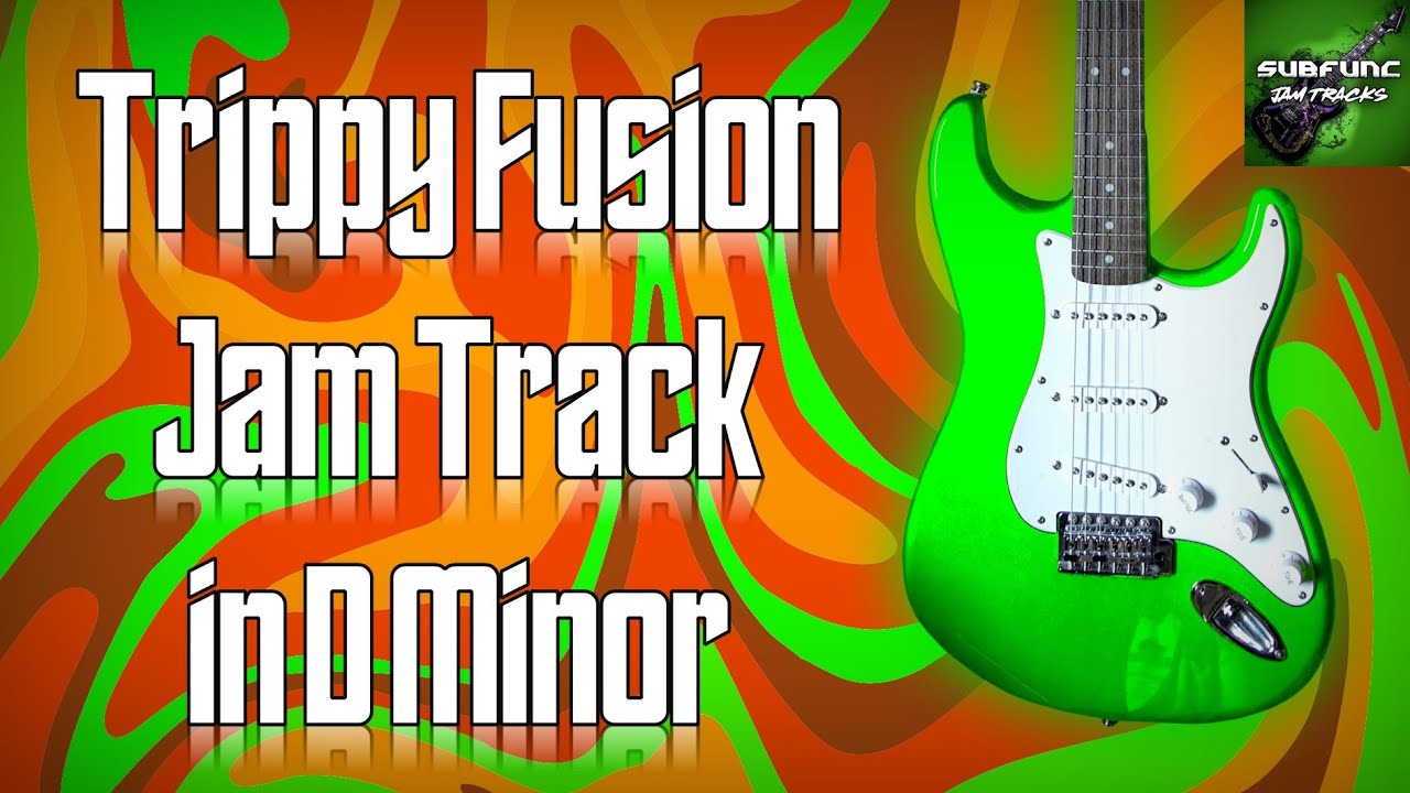 Trippy Fusion Jam Track in D Minor 🎸 Guitar Backing Track