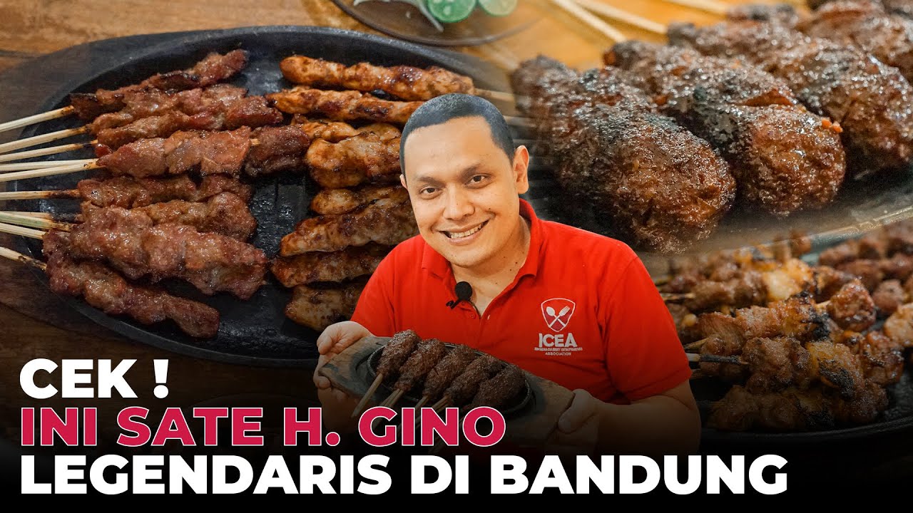 INI SATE H GINO - KULINER LEGENDARIS DI BANDUNG YG MEMANG ASLI ENAK BANGET