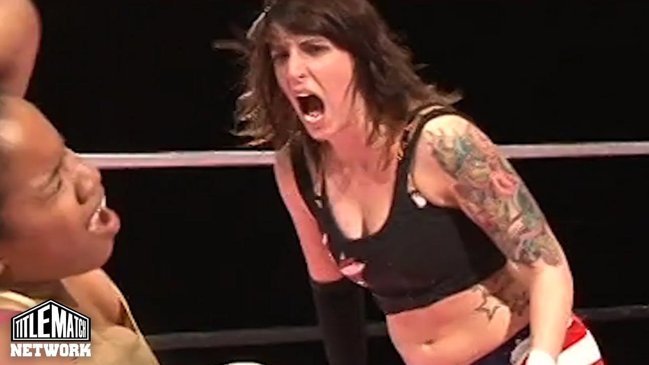 Эдди Старр против Джесси Брукс (женская борьба) Shimmer, WSU, Impact, Bombshells