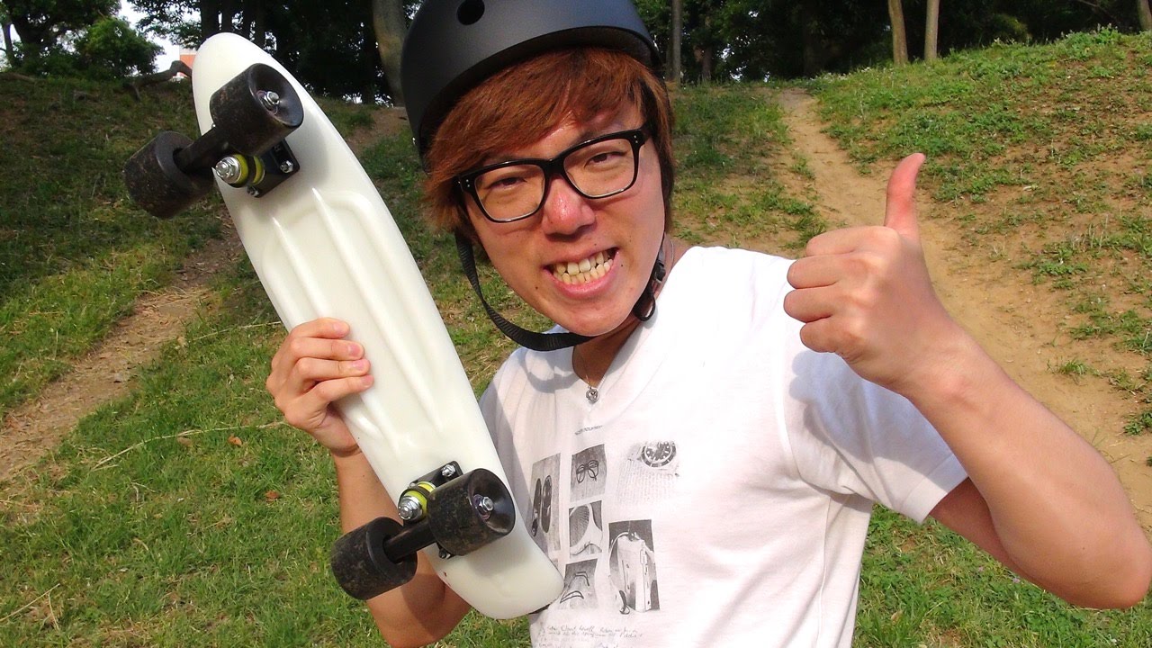 初めてスケボー乗ってみた！ ペニー スケートボード Penny Skateboards