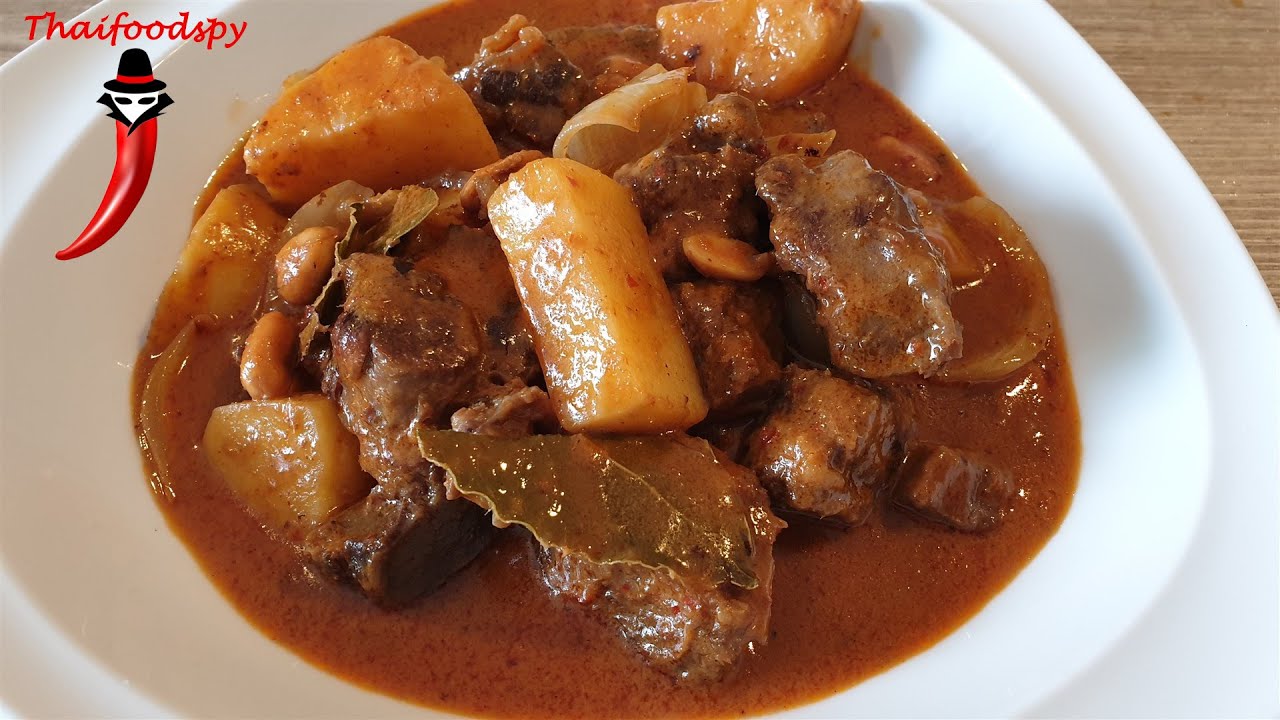 Thai Massaman Beef Curry - one of the best curry's ever #Thaifood #Massaman #Curry #Recipe