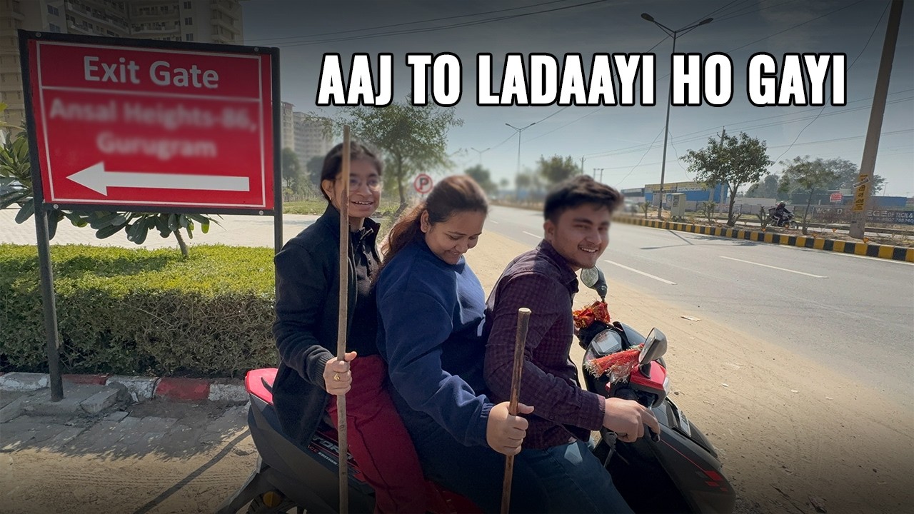 Aaj Ladayi Ho Gayi Guys😨 | Pura Din Masti aur Aalu ke Gutke 😍 | Pahadi Nona Vlog