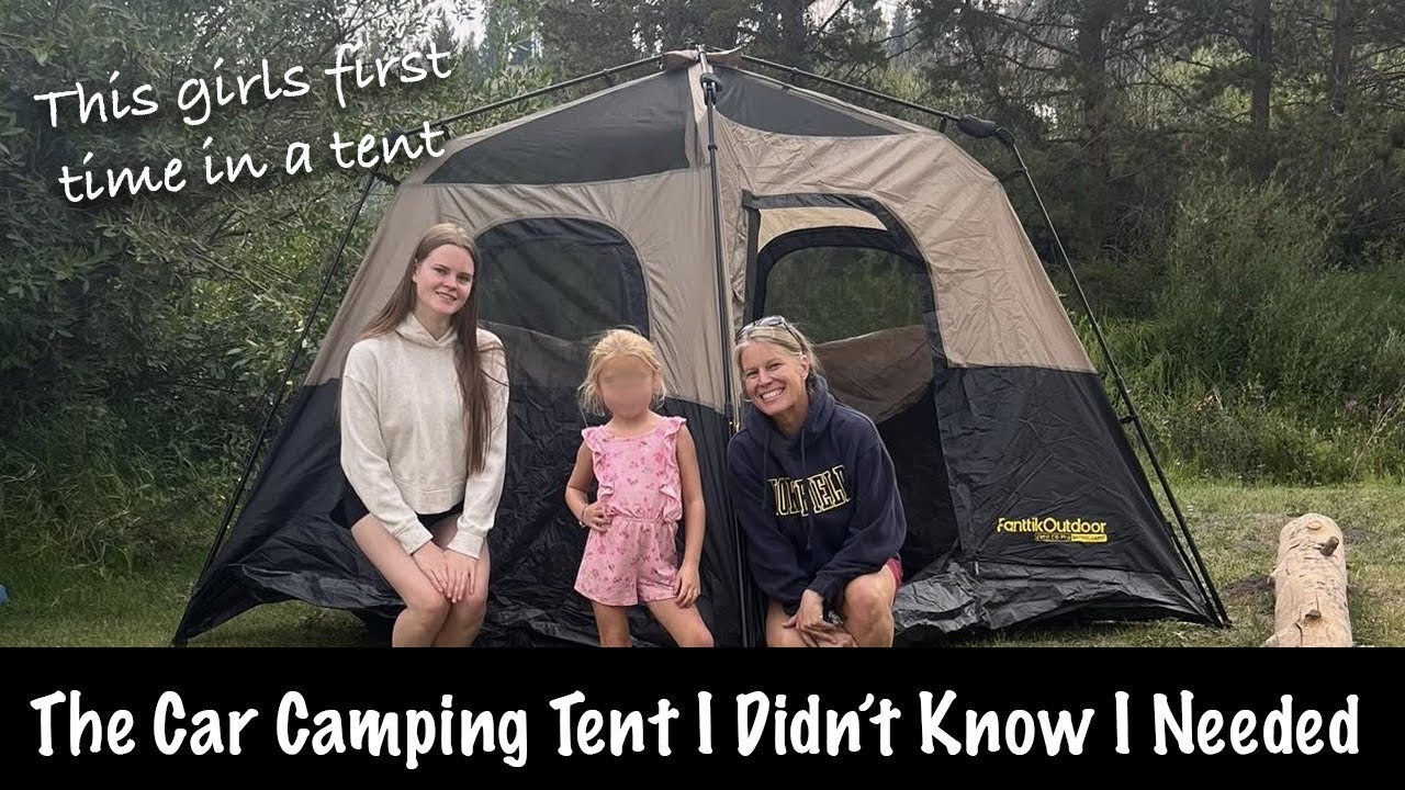 60 secs to put up this tent? Let's see.  FanttikOutdoor® Zeta C6 Pro Instant Cabin Tent S9-14