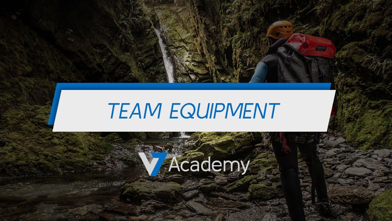 Canyoning Equipment - Team Equipment [Level 2]