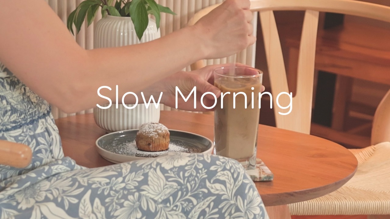 Relaxing Morning Routine + Cozy Baking | 🍌Eggless Banana Muffins & Calm Moments | Slow Living Vlog