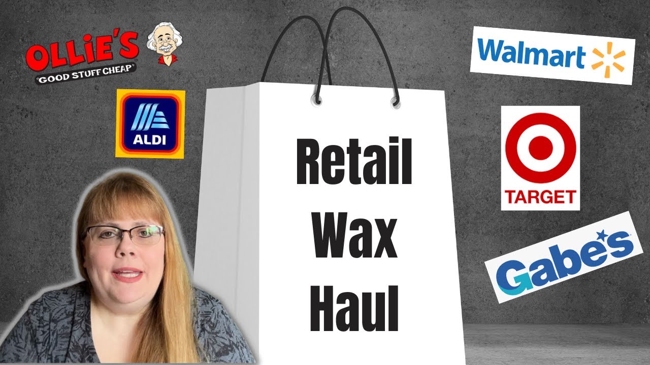 🛒Retail Wax Haul - Walmart Aldi Gabe's Target & Ollie's🛒 |March 2023