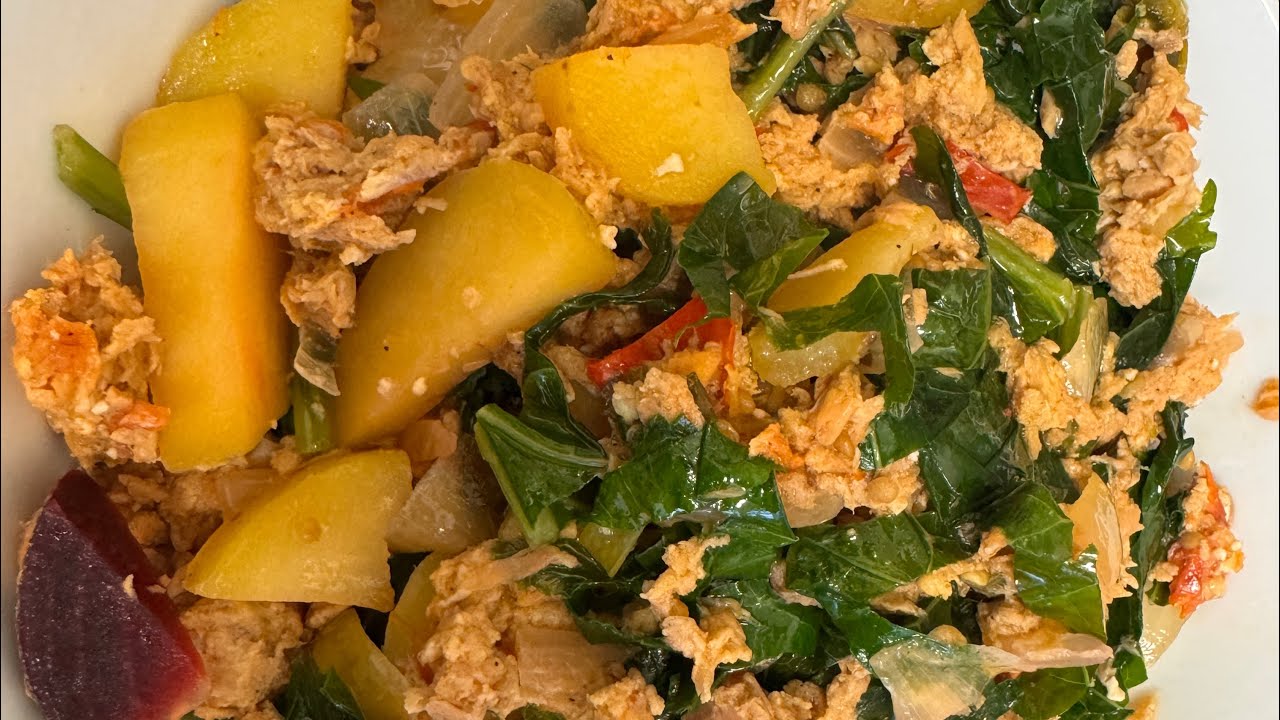 Backyard Garden: Simple Dinner with Fresh Vegetables