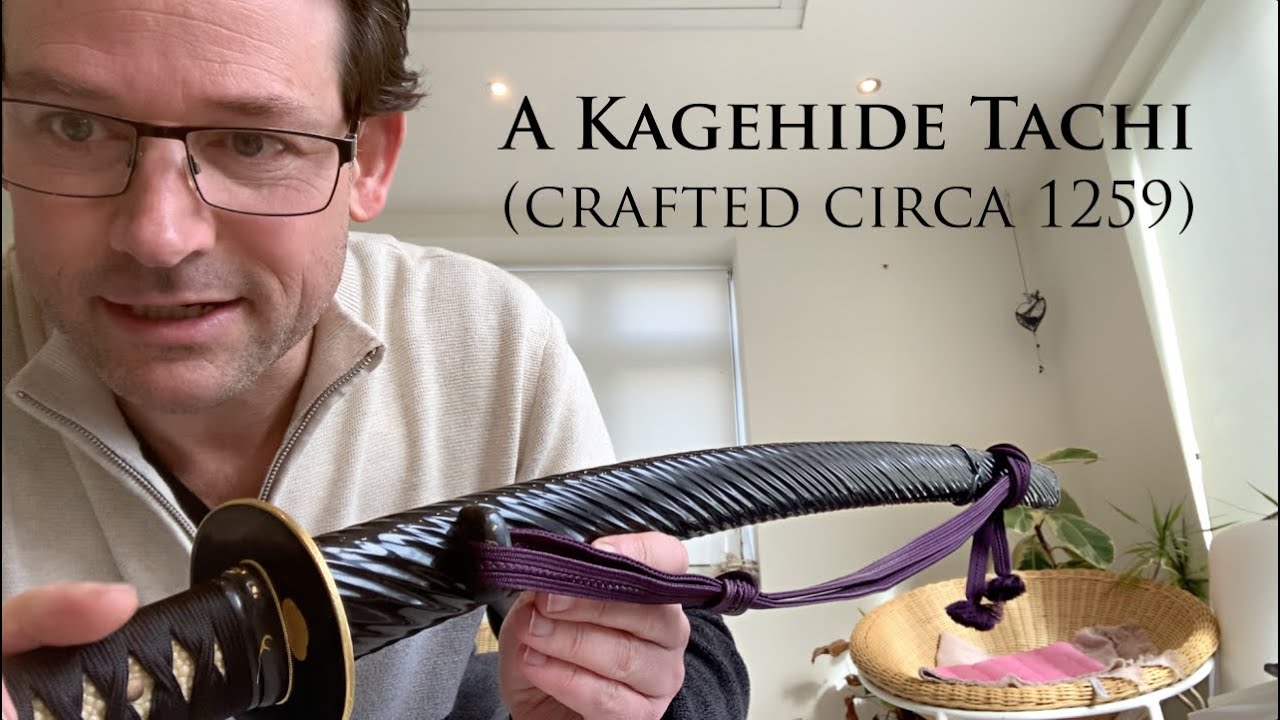 An 800-year-old signed tachi by Kagehide (景秀)
