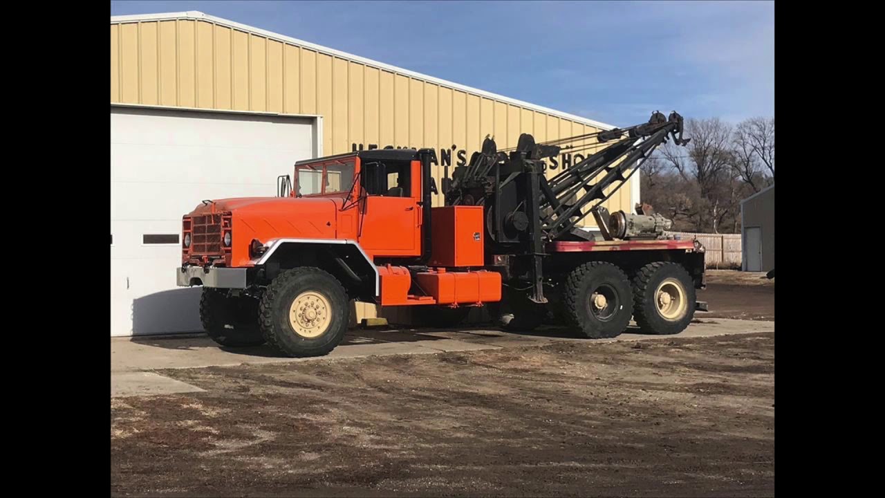 1986 Military 6x6 with a Holmes 850