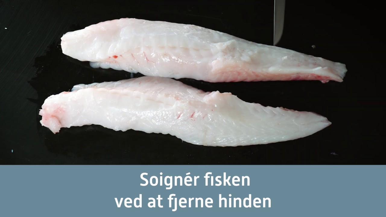 Sådan fileterer og klargør du en hel havtaskehale