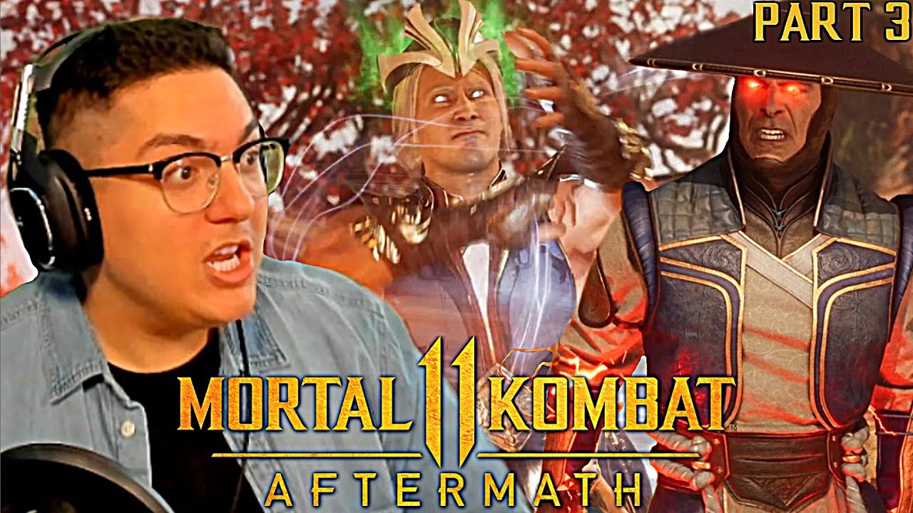 THE GODS VS KRONIKA! Mortal Kombat 11: Aftermath - Story Mode Let's Play Part 3!