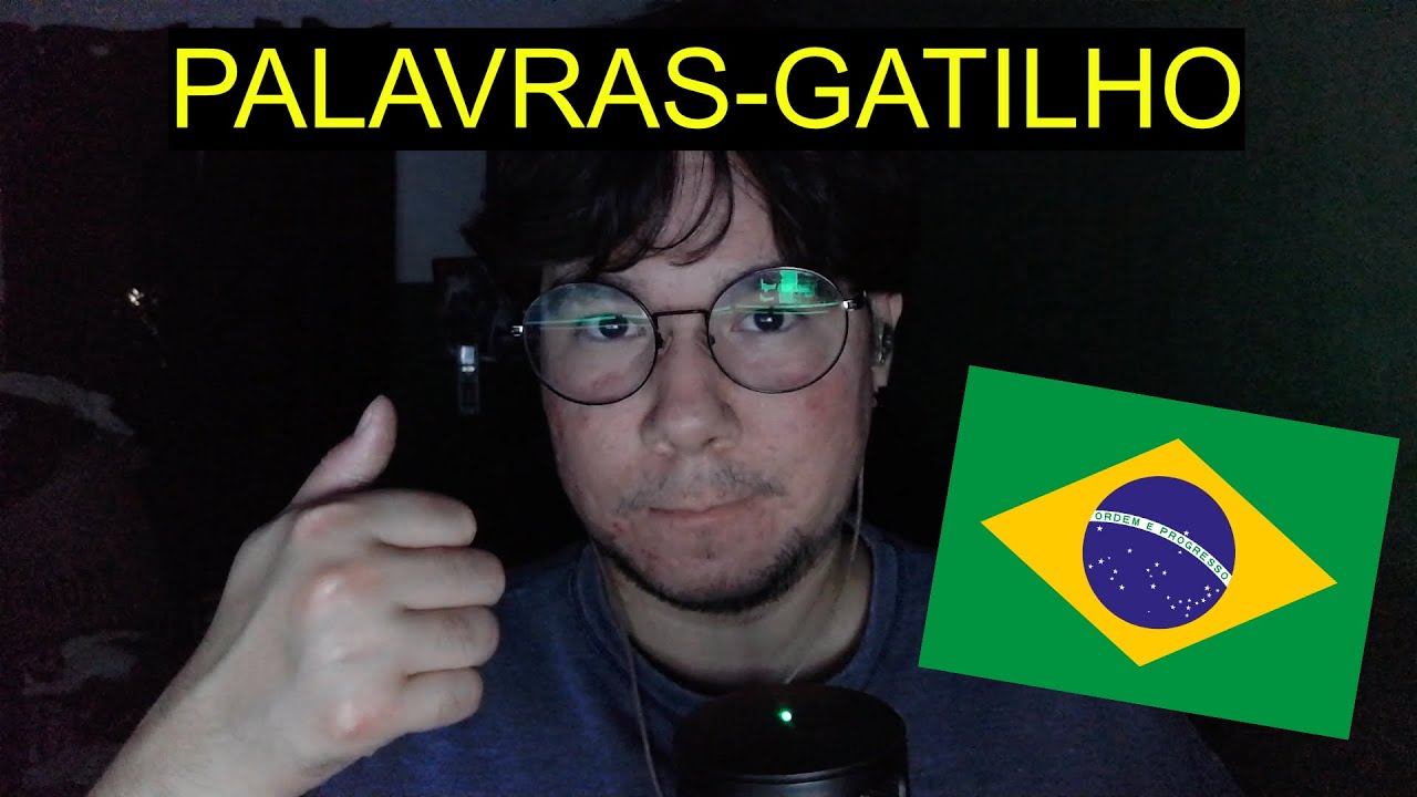 ASMR | PALAVRAS-GATILHO 2 (Sons da boca, sons das mãos e estímulos visuais) - [ASMR EM PORTUGUES]