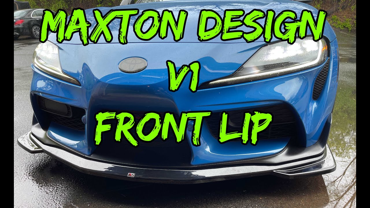 New More Aggressive Lip for the Supra